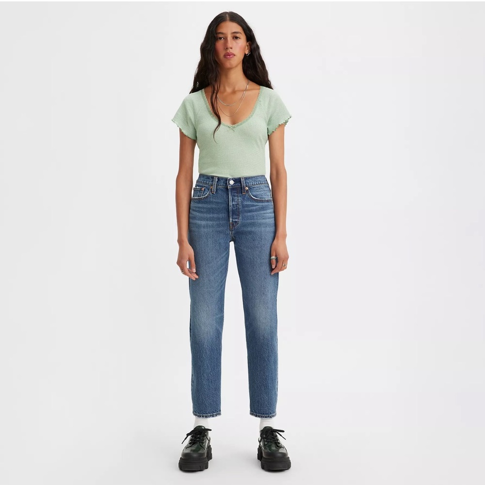 Levi’s Strauss Premium Wedgie Straight Jeans Sz 30